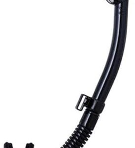 Trockenschnorchel für Erwachsene Tusa Hyper Dry Elite 2 in schwarz, ideal für das Schnorcheln mit komfortablem Mundstück und innovativer Dry Top Technologie.