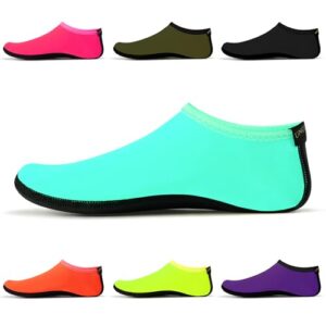 Uncle Paul Wassersocken in Azurblau, ideale für Wassersport, Yoga und Strandaktivitäten, EU Größe 38 bis 40.