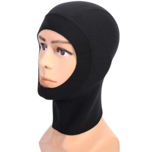 VIFER Tauchmütze aus 1mm/3mm Neopren auf einem Modellkopf, ideal für Tauchen, Schnorcheln und Wassersport.