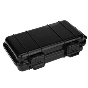 Wasserdichte Box, stoßfester, druckfester Aufbewahrungskoffer für Outdoor-Aktivitäten, abgerundete Ecken und klappbare Schnappverschlüsse