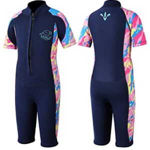 Neoprenanzug für Kinder, 2,5mm dicker Taucheranzug für Jungen und Mädchen zum Surfen, Schwimmen und Kajakfahren