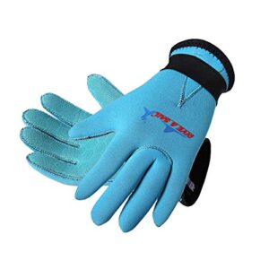 Kinder Neopren Tauchhandschuhe 3mm Anti-Rutsch Wassersport Schwimmen Surfen Segeln