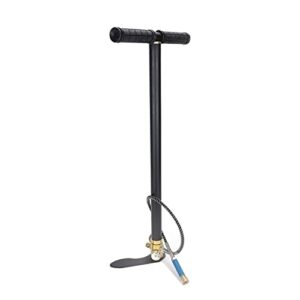 Mini-Tauchflasche, Tauchausrüstung für Anfänger, Edelstahl-Hochdruckpumpe 30MPA 4500psi 40MPA 6000psi Dreistufig Manuell für Unterwasser-Erkundungsrettung