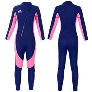 Kinder Neoprenanzug mit UV 50+ Sonnenschutz für Schwimmen, Surfen und Tauchen