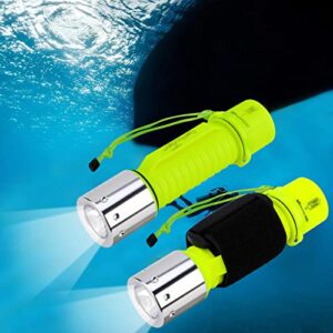 Tauchlampe mit 1100 Lumen Lichtintensität, wasserdichte LED-Lampenperlen, drei Modi für optimale Leuchtkraft und praktische Handschlaufe