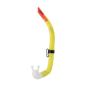 Mares Schnorchel Aquazone Sport für Erwachsene - Unisex, Gelb, OneSize - Anti-Splash-Technologie, ergonomisches Silikonmundstück und verschiebbaren Schnorchelhalter