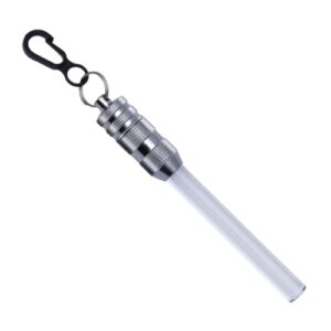 Tauchlampe für Nachttauchen, Unterwasser-Licht mit Clip und Batteriebetrieb. Langes Leuchten, LED-Tauchlicht ideal für Tiefentaucher.