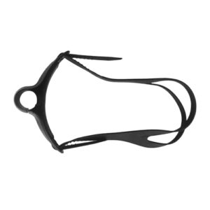 Schnorchelkopfband aus weichem Gummi, verstellbar und universell geeignet für Tauchen und Schwimmen, ideal für Kinder und Erwachsene.
