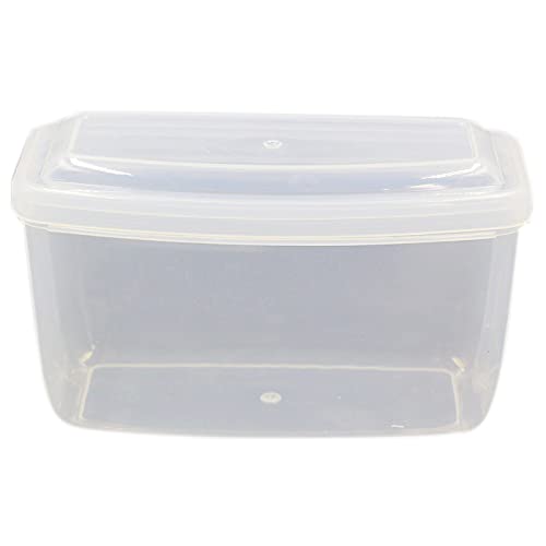 Tauchmaske in transparentem Plastik, Aufbewahrungsbox für Tauchsachen, Koffer mit dichtem Deckel und quadratischer Form