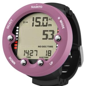 SUUNTO Unisex - Erwachsene Zoop Novo Swimcomputer, wild Berry, Einheitsgröße - High-End Schwimmuhren für Trainingszwecke