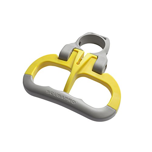 Tauchflaschen-Tragegriff von Scubapro mit abgerundeten Kanten und anatomischem Griff für sichere Handhabung bei Tauchausfällen