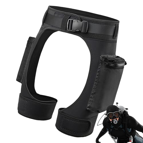 Verstellbare Tauchhose für Herren und Damen mit Taschen, ideal für Schwimmen, Wassersport und Surfen