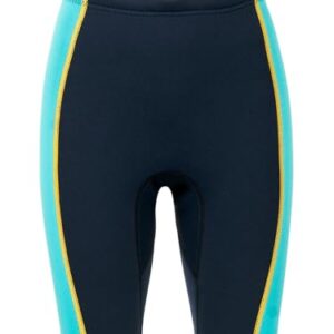 Damen Neopren Shorts 1,5 mm warm für Schwimmen, Surfen, Schnorcheln und Tauchen - Dunkelblau L Größe