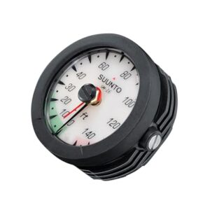Suunto Dive Tiefenmesser SM-16, hochwertiger und zuverlässiger Tiefenmesser für Taucher bis 150 Fuß
