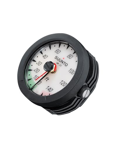 Suunto Dive Tiefenmesser SM-16, hochwertiger und zuverlässiger Tiefenmesser für Taucher bis 150 Fuß