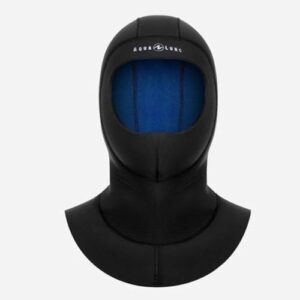 Neopren-Hüte für Taucher, Aqua Lung Aqualung Unisex-Adult Seawave 3/1mm Hoods in Schwarz, L EU Größe