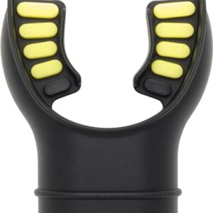 Silikon Mundstück für Tauchregulator, hypoallergen und weich, zwei Farben schwarz und gelb