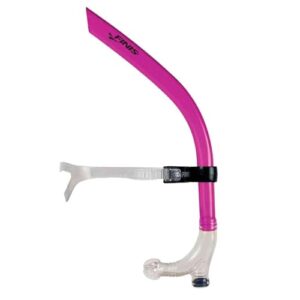 Rosa Schnorchel Schwimmer von FINIS, ideal für Taucher und Schnorchler aller Altersgruppen, hochwertiges Material, optimale Passform