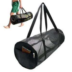 Tauchtasche, faltbar, Netz-Schnorcheltasche, atmungsaktive Aufbewahrung, große Kapazität, Sportausrüstungsträger für Schwimmen, Tauchen, Fitnessstudio, Reisen und Wäsche