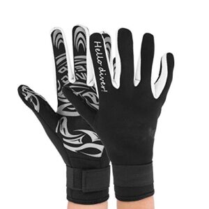 Neopren-Handschuhe für Tauchen, Schnorcheln, Paddeln, Surfen und Kanufahren - 2 mm dick, warm und bequem