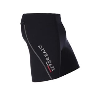 Bealife 1,5 mm Neoprenhose für Tauchen und Schwimmen, grau, Lang