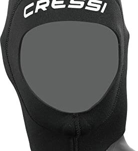 Neopren-Kopfhaube für Damen, 5mm stark, schwarz/grau, Größe XS/1