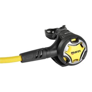 Mares Dual Octopus - langlebiger, leichter Tauchregler für die zweite Stufe mit VAD-System und gebogenem Bypass