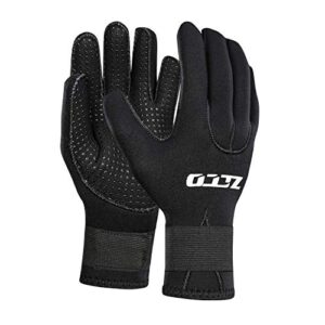 Neopren-Handschuhe mit Anti-Rutsch-Funktion, geeignet für Tauchen, Surfen und Wassersportarten, verstellbarer Riemen für beste Passform