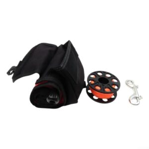 Tauchboje mit Spule und Schnappverschluss, ideal für Taucher-Signalisierung und Unterwasser-Berufstätigkeit