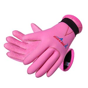 Kinder Neopren Tauchhandschuhe Anti-Rutsch für Wassersport Schwimmen Surf Schnorcheln Segeln