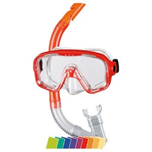Kinder Tauchset mit roter Maske und Schnorchel für unterwasserische Abenteuer, ideal für Kinder ab 12 Jahren