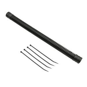 Schwarz BC-Schlauch mit Taucherjacke und Ellenbogenverbinder für Tauchen