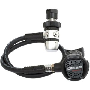 Tauchregulator Cressi AC2/COMPACT, hochwertiger Atemregulator für Taucher, kompakt und leicht zu bedienen