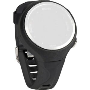 Ersatzarmband für Mares SMART Tauchcomputer in schwarz-schwarz, hochwertige und zuverlässige Lösung für Ihren Tauchcomputer