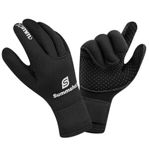 Neopren Hände warm halten, Anti-Rutsch Handflächen Design, Tauchen, Surfen, Schnorcheln