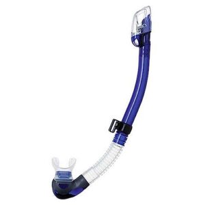 TUSA Hyperdry Elite 2 Schnorchel in der Farbe CLB, für professionelle Taucher geeignet, schneller Wasserabfluss und maximale Komfort