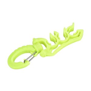 Tauchen Schlauchhalter aus Edelstahl für Erwachsene mit drei Schlauchschellen und stabilen PP-Material, ideal für Doppelschlauchhalter und BCD-Rohr-Anpassung