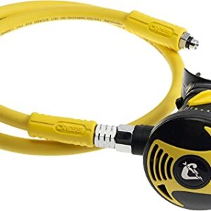 Cressi Atemregler Octopus XS2 - Hochwertiger und leistungsstarker Atemregler für Schnorcheln unter Wasser