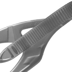 Silberner Cressi Maskenband Strap, einstufig, ideal für Schnorchler und Taucher