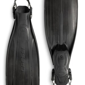 CRESSI Tauchen Flossen Pro Light, schwarz, S-M - Bequeme und leichte Schwimmanlagen für Taucher