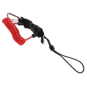 Toyvian Edelstahl-Lanyard mit Schnellverschluss für Unterwasser-Kameras und Tauchlampen, Anti-Verlust-Sicherheitsleine, kompatibel mit DSLR-Gehäusen