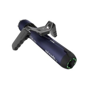 Waydoo Subnado Unterwasser-Scooter Lite, ein vielseitiger und kompakter Wasserscooter für Erwachsene und Kinder, ideal für das Schwimmen im Meer oder Pool, blauer Unterwasserraider mit abnehmbarem Griff