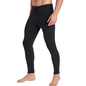 ZCCO Herren und Damen Neoprenhose, 1,5mm/3mm lange Tauchhose für Surfen, Kajakfahren, Schwimmen, Tauchen und Kanufahren