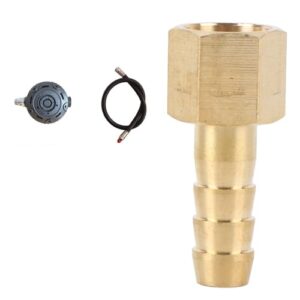 Tauchregler Schlauchadapter aus Premium Material, 1,38 Zoll, 110 Grad Adapter mit Lecknachweis für das Tauchen und Mehr