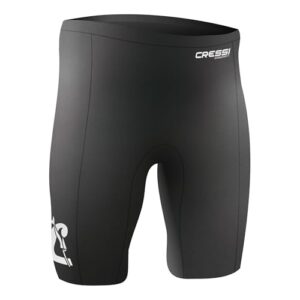 Frauen Rash Guard Shorts für SUP und Wassersport von Cressi - ultimative Hautschutz, Schwarz, Größe M/3