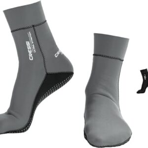 Cressi Ultra Stretch Neoprensocken für Tauchen und Schnorcheln, 1,5 mm Länge, anatomische Form, schnell trocknendes Material