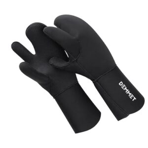 Neopren Tauchhandschuhe von DEMMET, 7mm dicht, für Männer und Frauen, ideal für Tauchen, Schnorcheln, Freitauchen und andere Wassersportarten