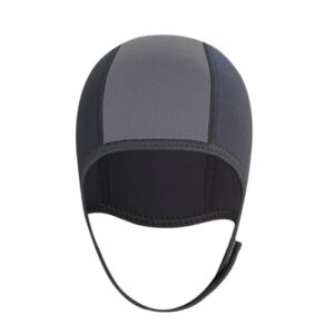 Tauchhaube für Segeln und Wassersport, Neopren-Anzug mit Kinnriemen, Thermo-Touchhaube für Damen und Herren