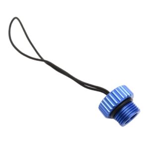 Flaschenventil-Abdeckung aus 6061 Flugzeugaluminium, passt auf 200/300 Bar Flaschen, industrielle DIN-Flaschenventil-Abdeckung mit Seil für Tauchen und Dive