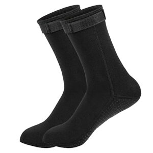 3mm Neopren-Socken, ideal für Tauchen, Schnorcheln, Schwimmen und Surfen, Wasserdicht und Rutschfest